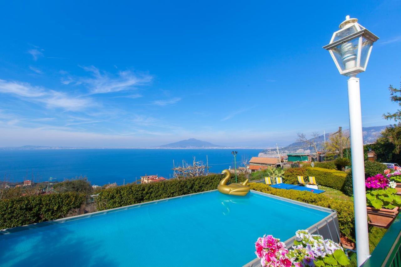 Estate4Home - Villa Luisa Play&Pool SantʼAgata sui Due Golfi Exterior foto
