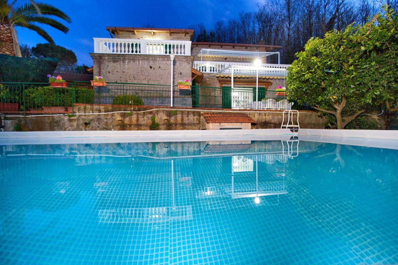 Estate4Home - Villa Luisa Play&Pool SantʼAgata sui Due Golfi Exterior foto