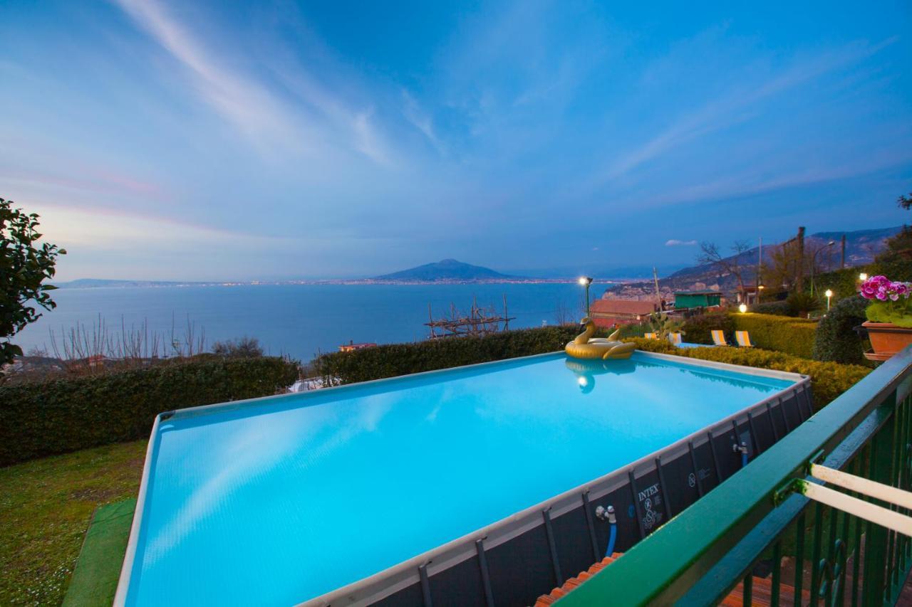 Estate4Home - Villa Luisa Play&Pool SantʼAgata sui Due Golfi Exterior foto