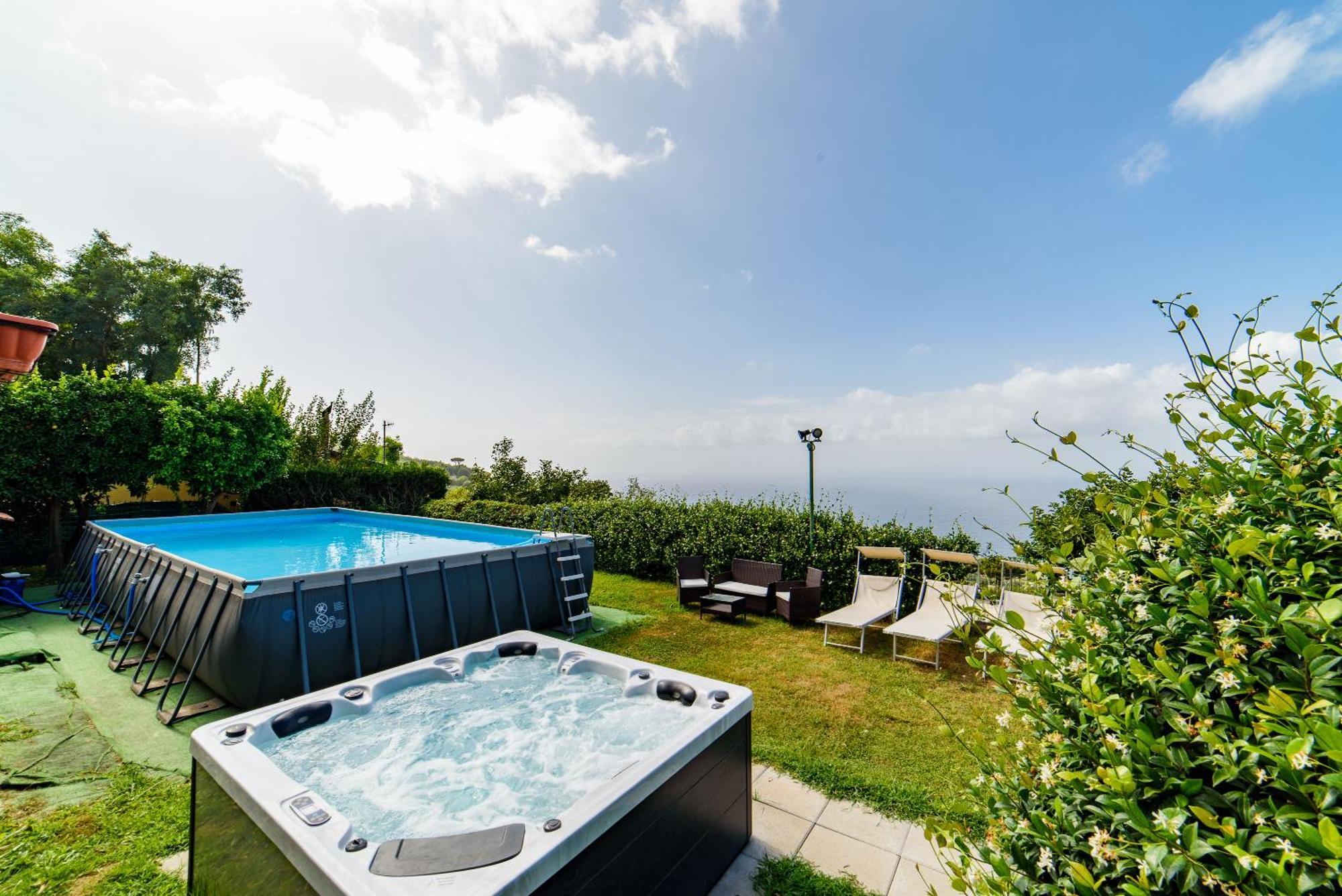 Estate4Home - Villa Luisa Play&Pool SantʼAgata sui Due Golfi Exterior foto
